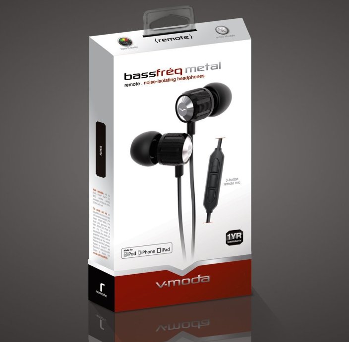 V-MODA Bass Freq Metal In-Ear Noise-Isolating Headphones-sale-01