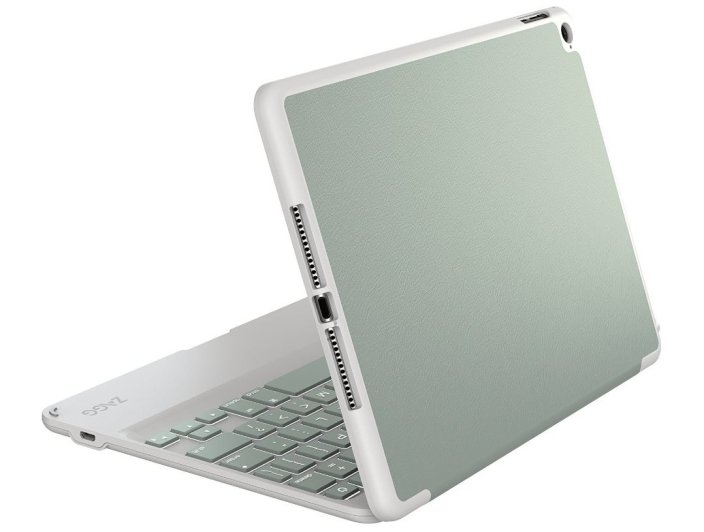 ZaggFolio Keyboard Case for Apple iPad Air 2 in Sage-sale-01