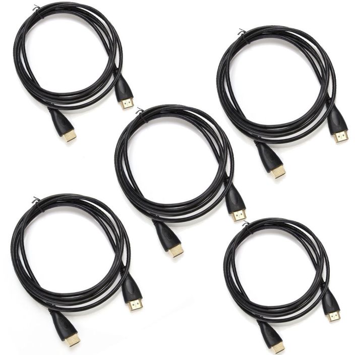 5 pack of HDMI cables