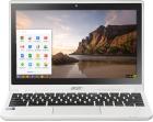 Acer - 11.6%22 Touch-Screen Chromebook - Intel Celeron - 2GB Memory - 32GB Solid State Drive - Moonstone White
