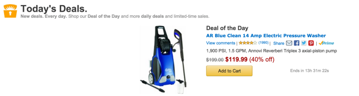 AR Blue Clean 14 Amp Electric Pressure Washer with Hose Reel (AR383)-sale-02