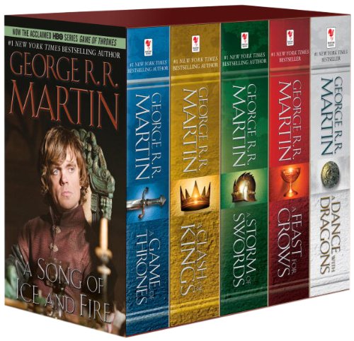 George R. R. Martin's A Game of Thrones 5-Book Boxed Set (Song of Ice and Fire series)-sale-01