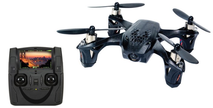 HUBSAN H107D X4 Quadcopter with FPV Camera (Black)