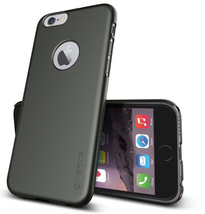 iPhone 6 Case, Verus [Extremely Low Profile] iPhone 6 4.7%22 Case [Super Slim Hard][Dark Silver]