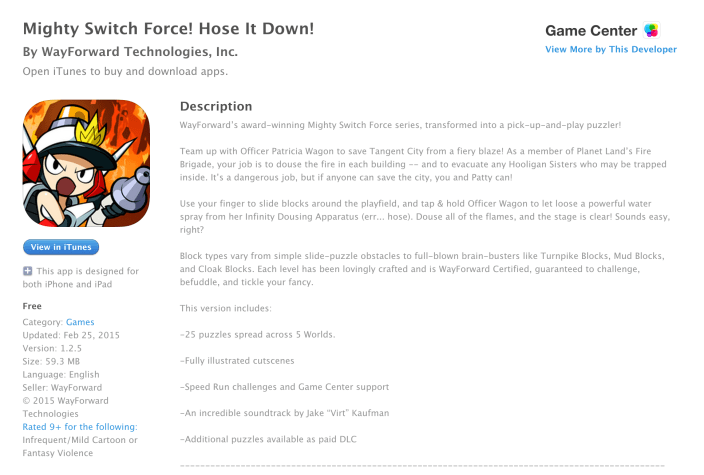 Mighty Switch Force! Hose It Down!-sale-06