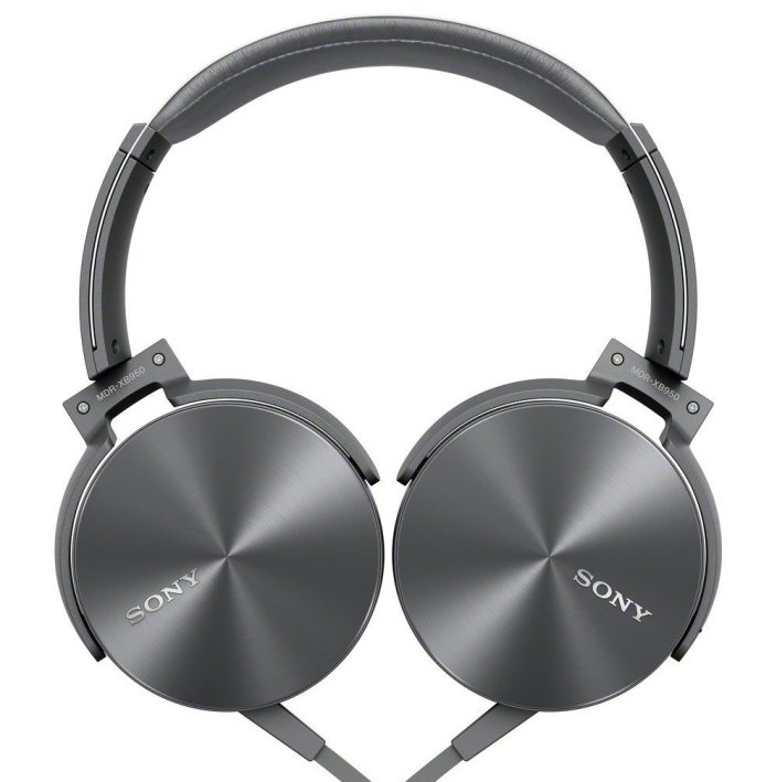 Sony over-ear headphones in silver (MDRXB950AP:H)-sale-01