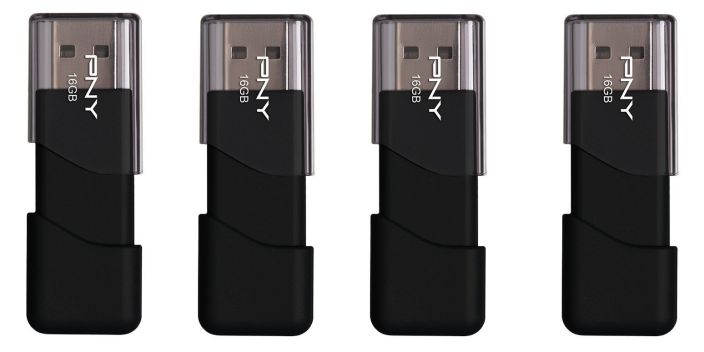 4-pack of 16GB PNY Attaché or Attaché Mini USB 2.0 Flash Drives-sale-01