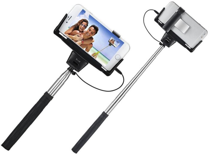 Cable Jack Take Extendable Selfie Stick