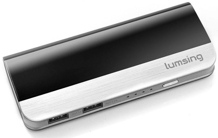 Lumsing® 10400mAh Harmonica Style Portable Power Bank External Battery Pack Backup Travel Charger for iPhone 6, iPhone 6 plus, 5, 5S, 5C, iPad Air 2, Samsung Galaxy S6, S6 Edge, S5, HTC M9, M8, M7 more Phones and Tablets