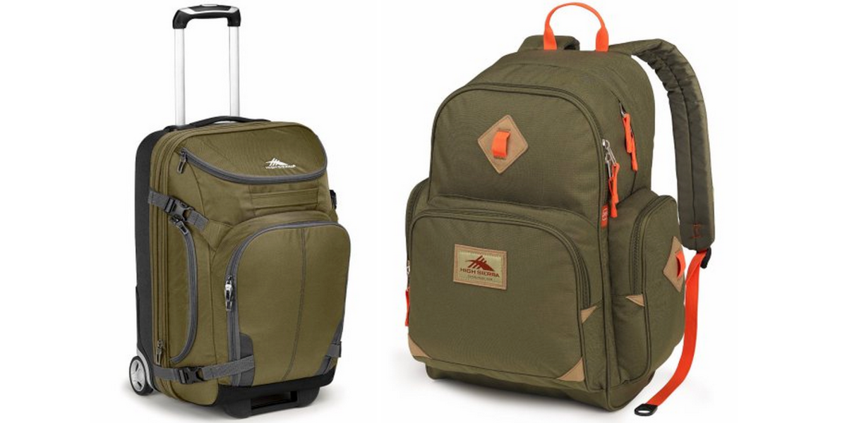 Amazon Gold Box High Sierra baggage up to 65 off Hybrid Upright roller luggage 82 (Reg