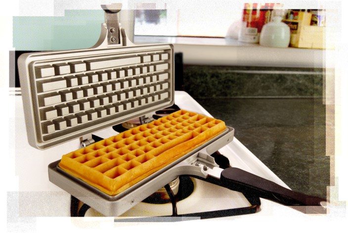 keyboard-waffle-iron