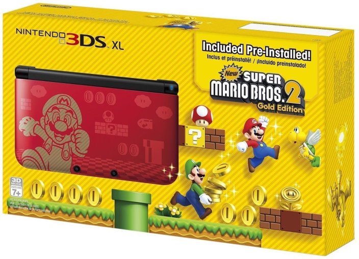 Nintendo 3DS XL Super Mario Bros. 2 Gold Edition Bundle-sale-01