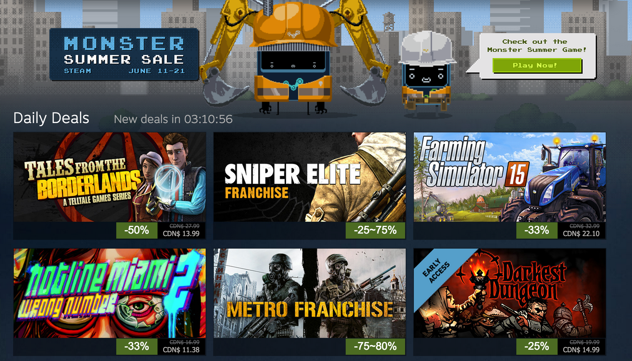 Games/Apps: Steam Summer Sale up to 75% off GTA, Hotline Miami 2 $10,  Xenoblade 3D $36, freebies, more