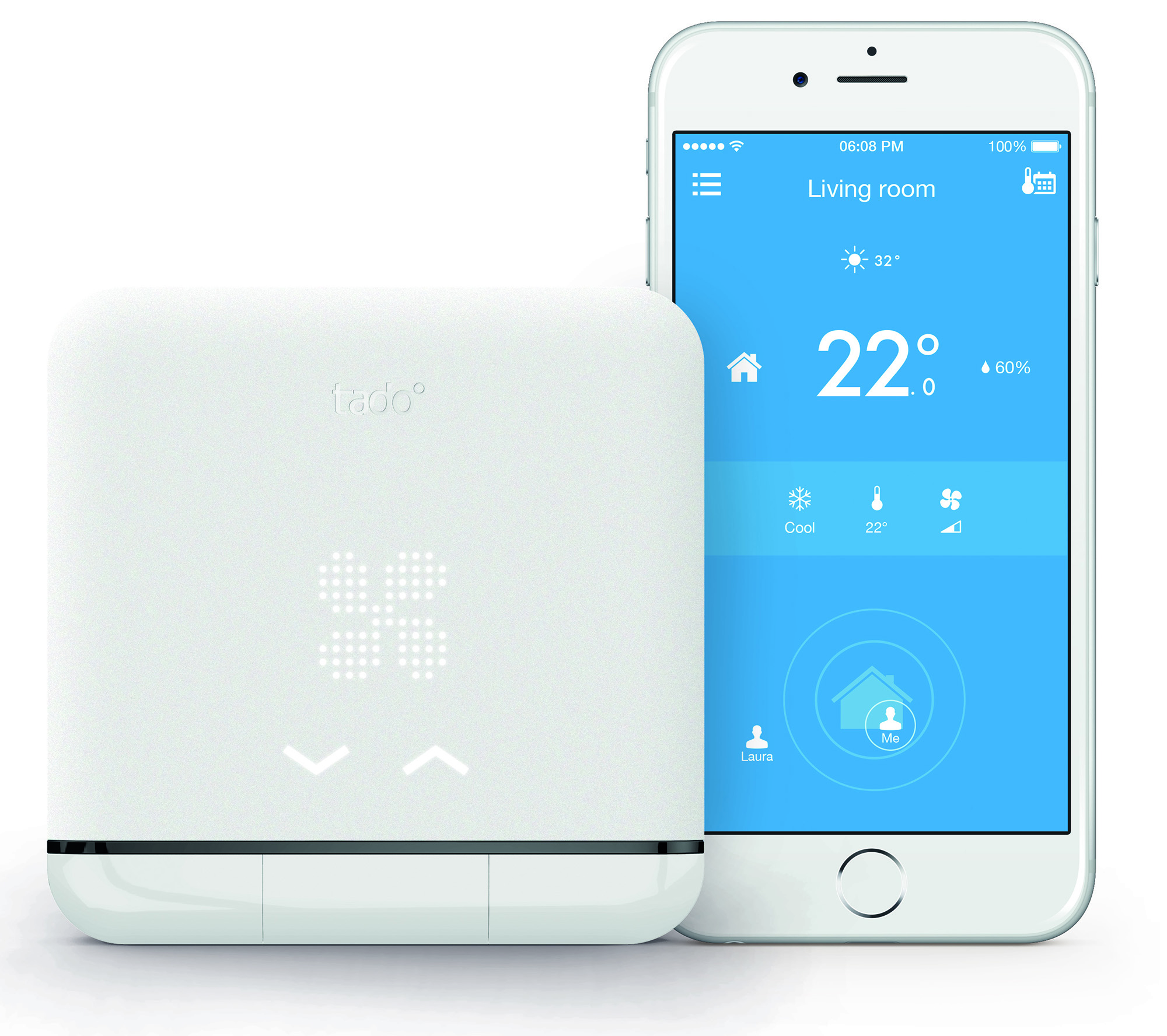 The Smart Control from tado° lets your iPhone control your existing conditioner
