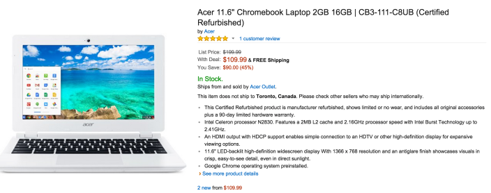 Acer 11.6%22 Chromebook Laptop 2GB 16GB (CB3-111-C8UB)-sale-05