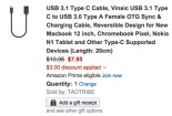 Amazon usb-c cables