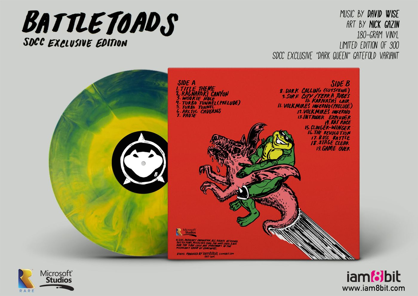 Metaltoads (Battletoads Rock/Metal Tribute) Vinyl - Respawned Records