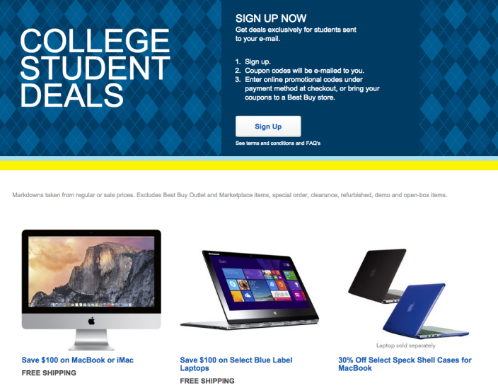 Best Buy 4Day Sale 13" Retina MacBook Pro 256GB 1,350 & 21" iMac 1TB