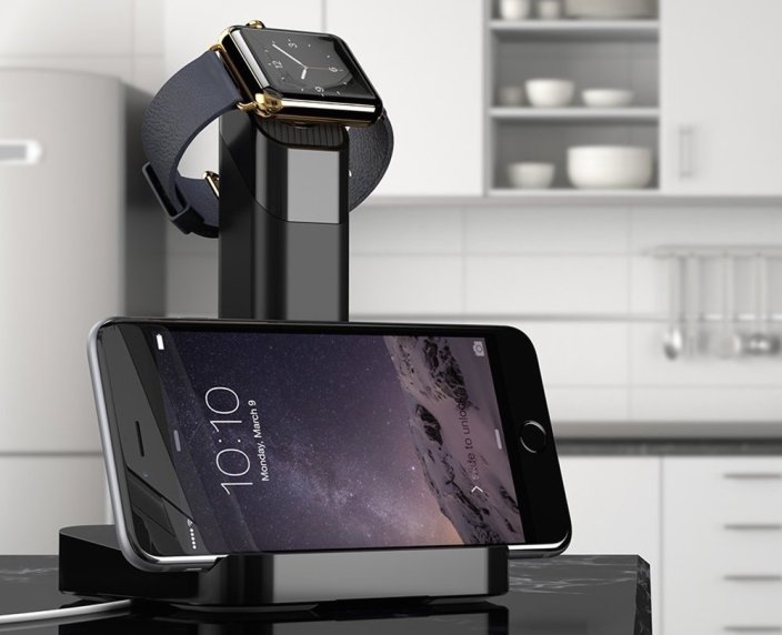 Griffin WatchStand Dual Charging Dock for Apple Watch and iPhone-sale-01
