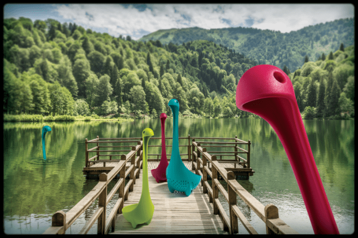 The new Mamma Nessie Colander Spoon has been sighted and its cuteness is  off the charts