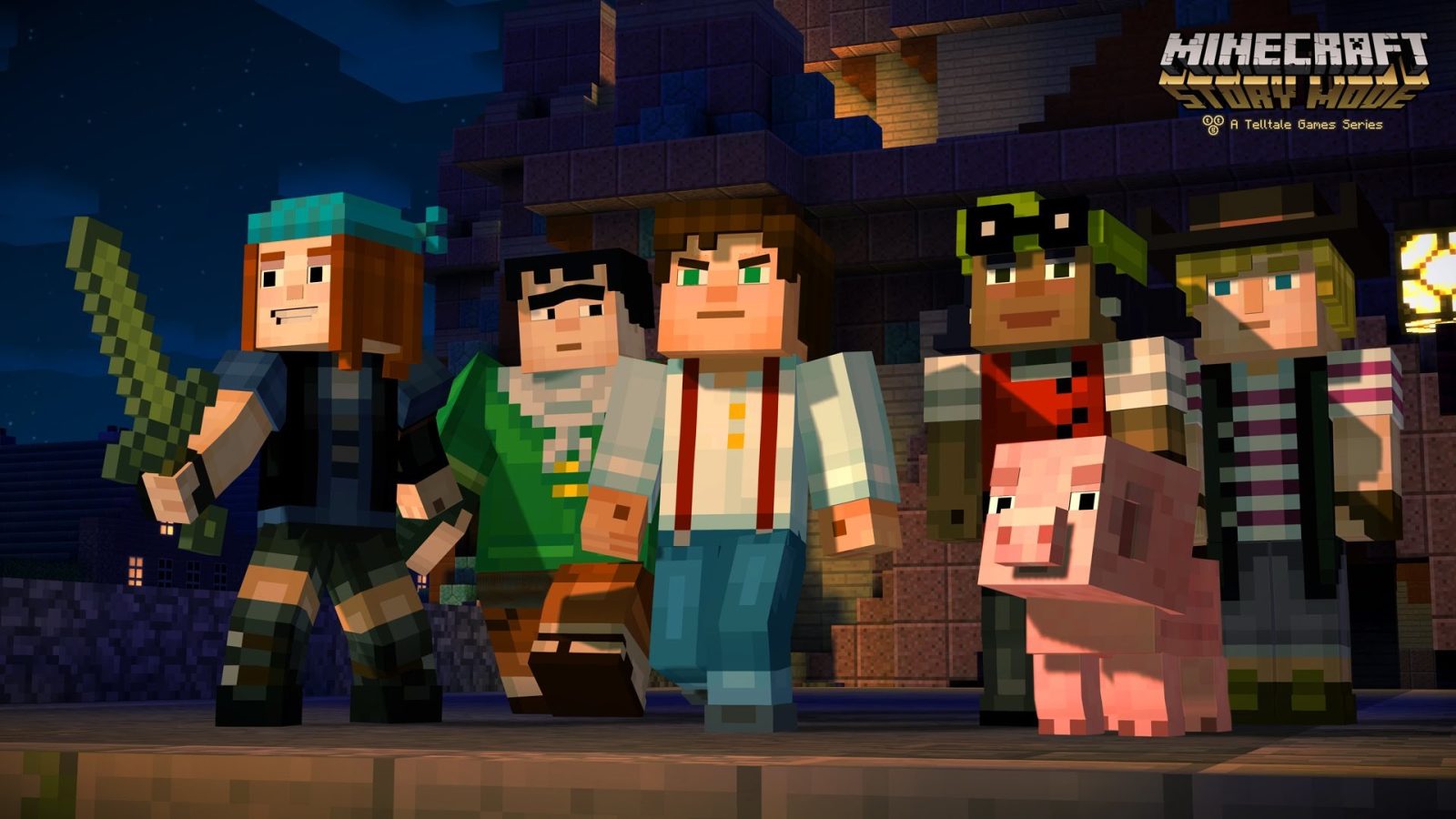 Heres The First Trailer For The New Telltale Minecraft Story Mode Game