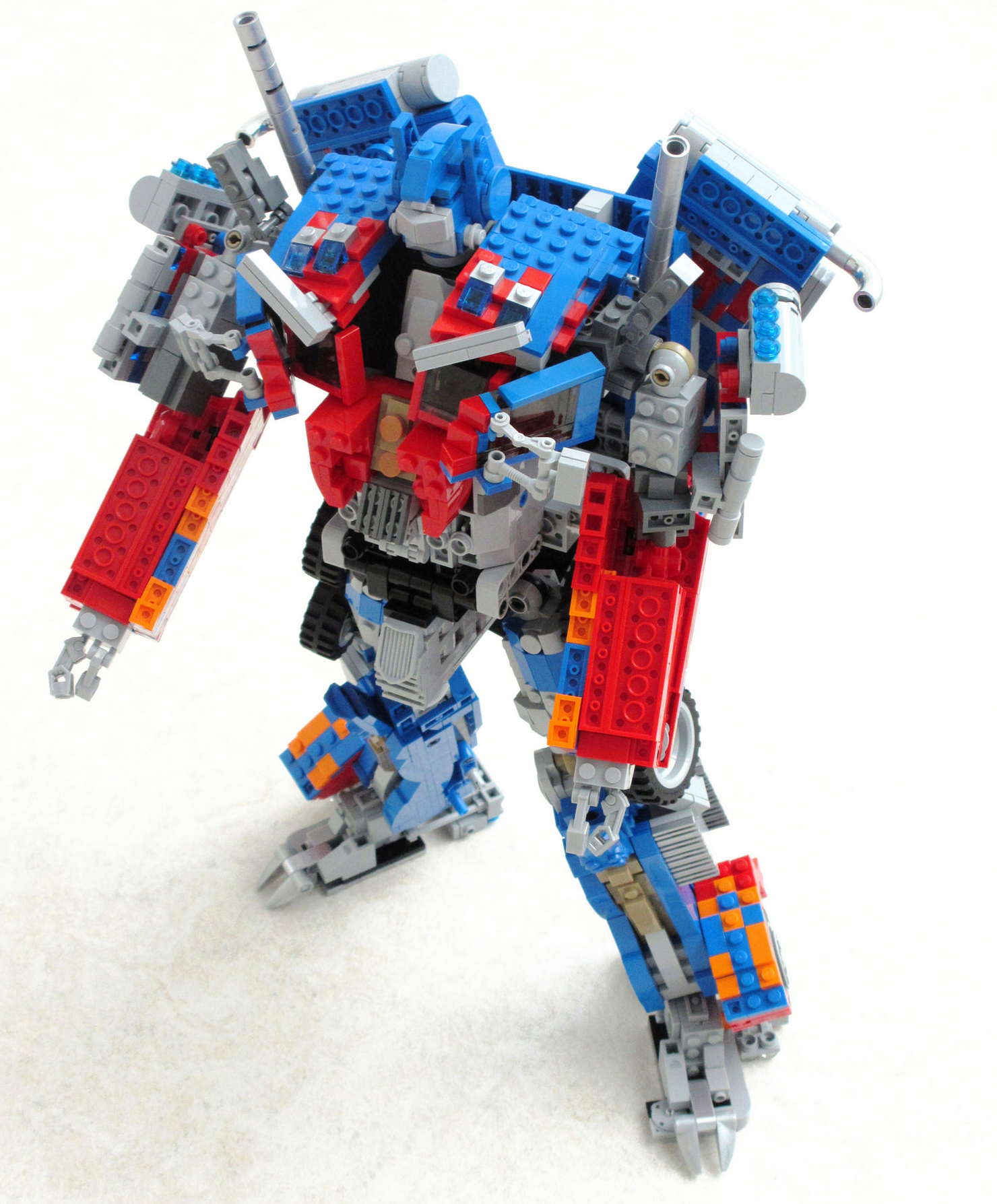 This transforming Optimus Prime LEGO build might be one of the most impressive yet