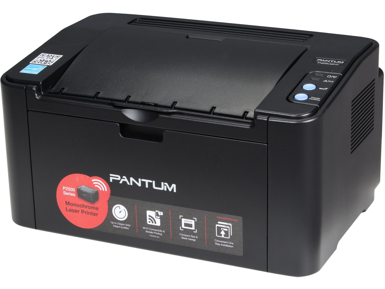 Pantum P2502W Wireless Monochrome Laser Printer $25 shipped (Reg. $46)
