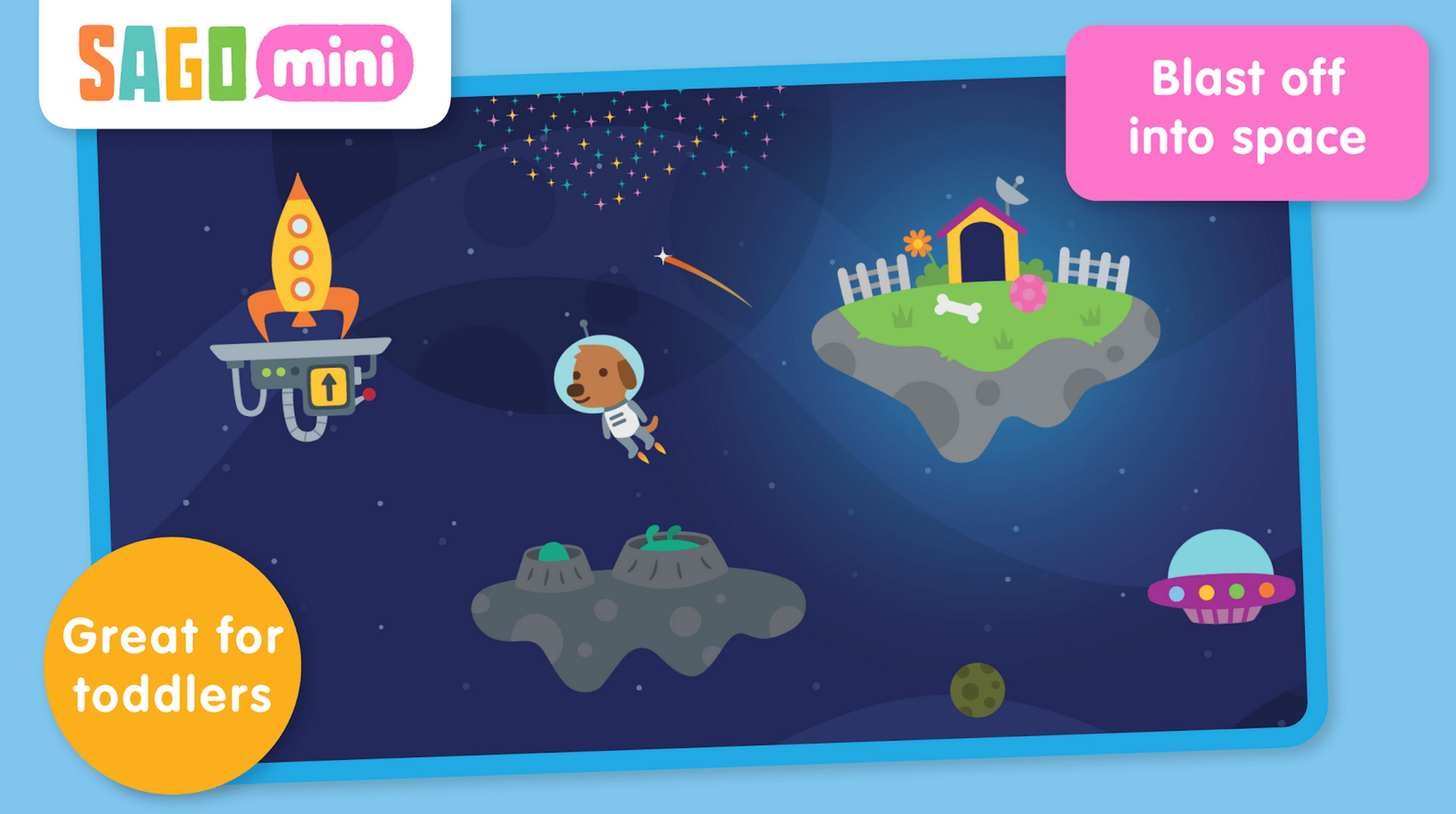 Google's Family Friendly Free App of the Week: Sago Mini Space Explorer