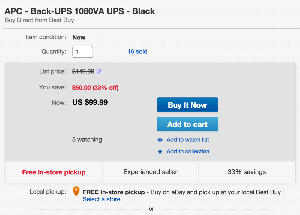 APC - Back-UPS 1080VA UPS - Black Model- BN1080G-sale-02
