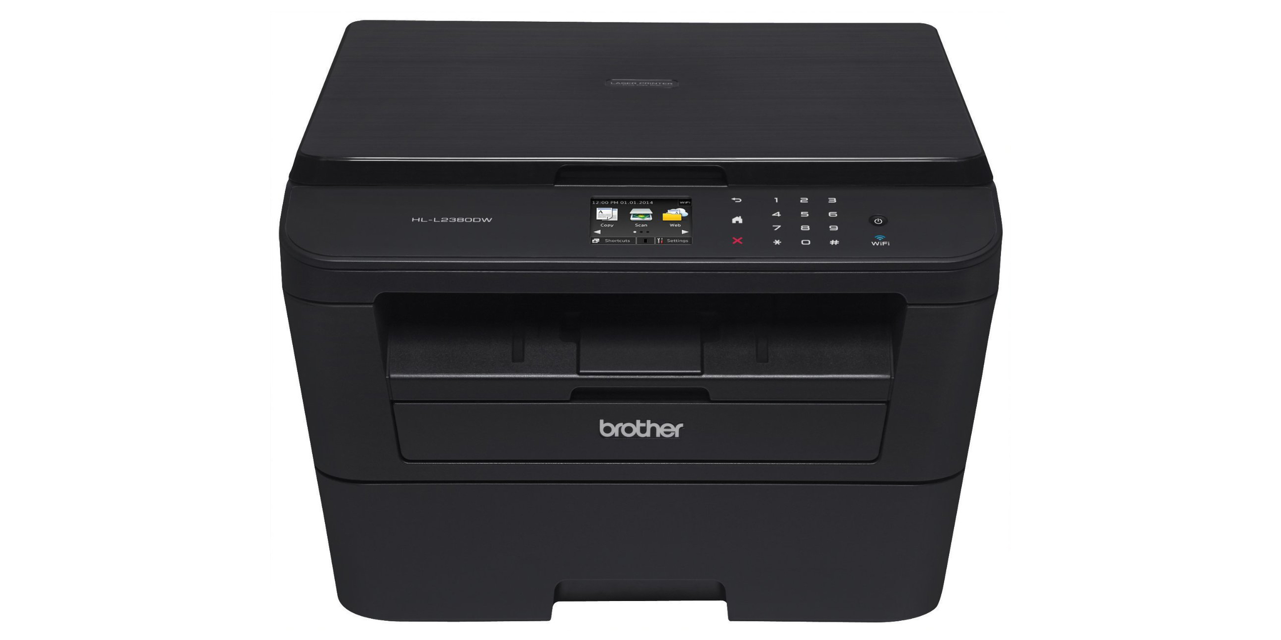 how to turn color settings on brother hl l2380dw printer