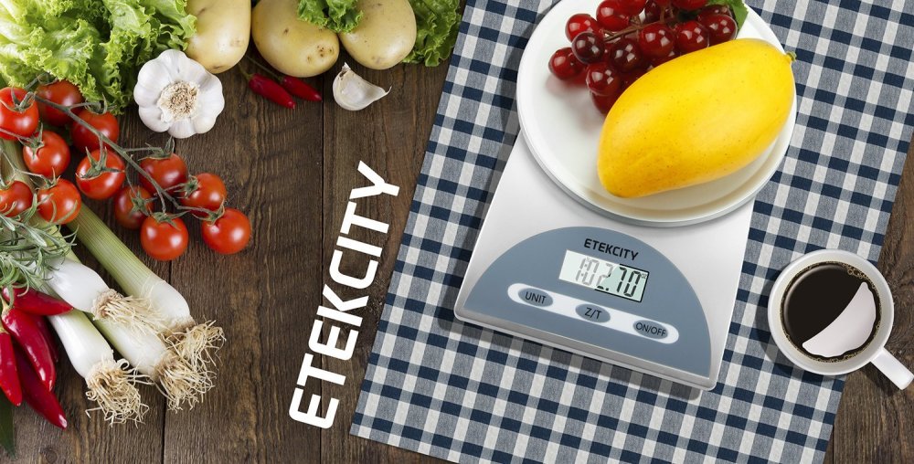 tekcity via Amazon-1lb:5kg Digital Kitchen Food Scale in silver-sale-01