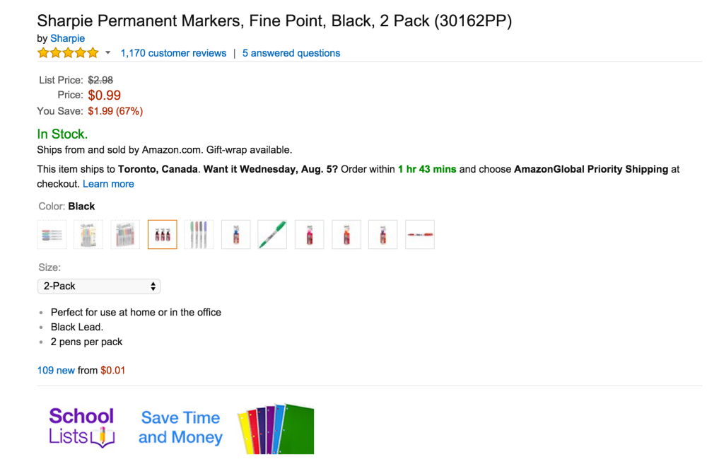 Ultra Fine Point Sharpie Permanent Markers-sale-03