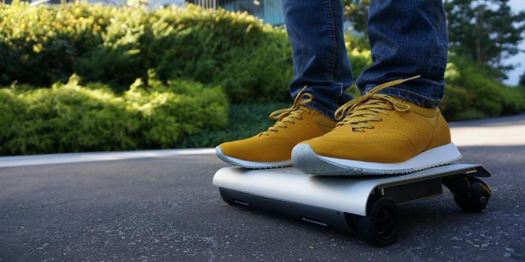 WalkCar looks like a fourwheeled MacBook that you can ride