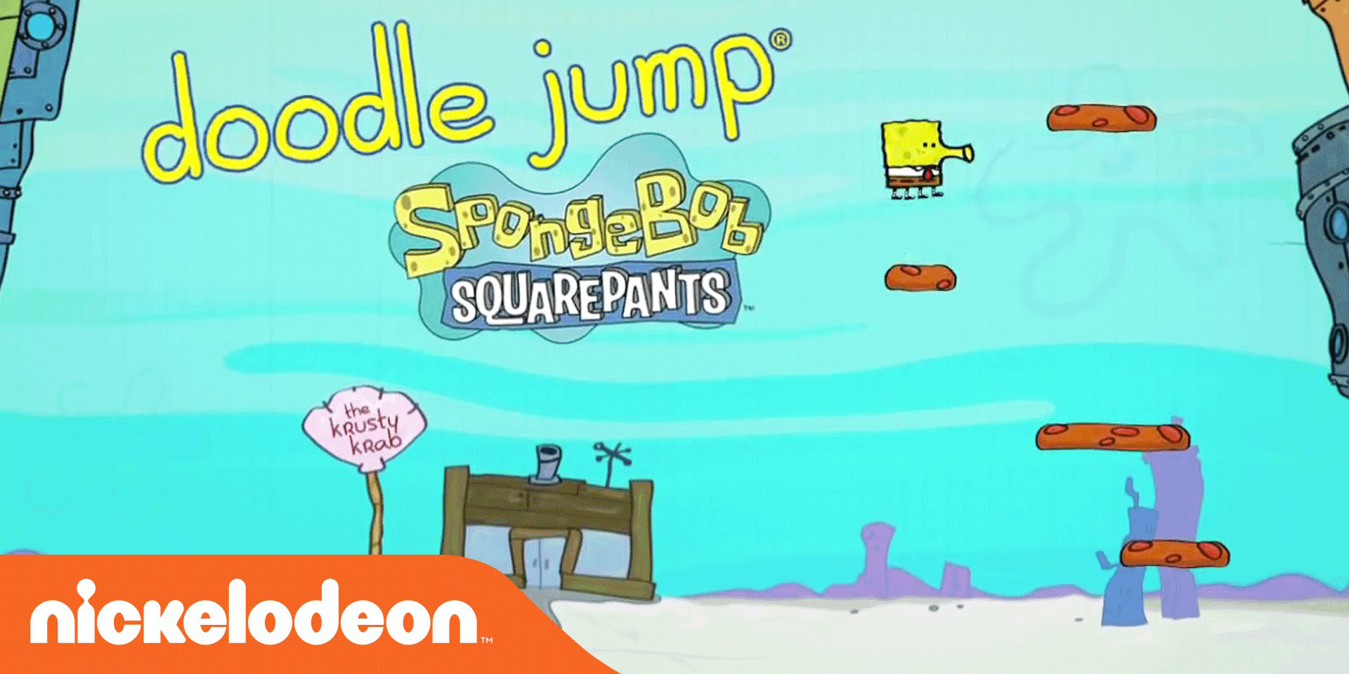 Doodle Jump SpongeBob SquarePants (iOS) Now Available For Just 99 Cents –  Nine Over Ten 9/10