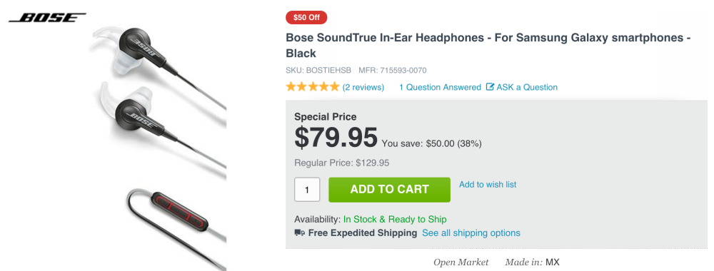 Bose SoundTrue in-ear headphones-sale-02