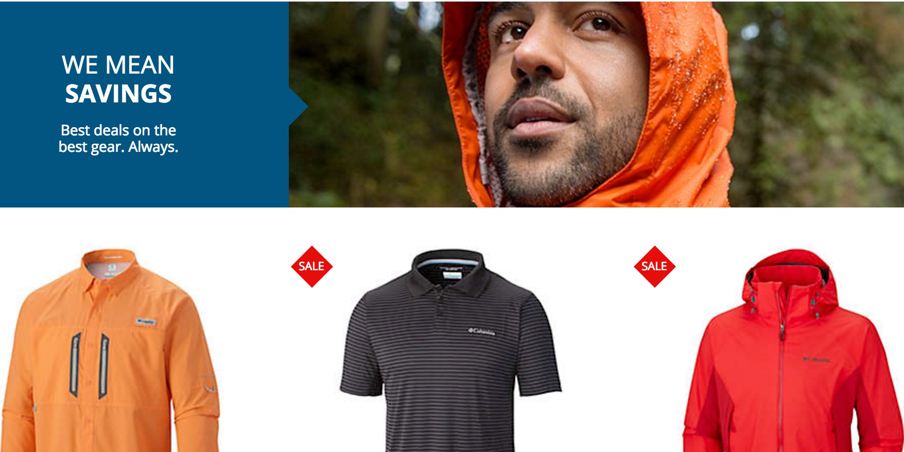 Sports/Fitness: Columbia Men's outerwear sale up to 50% off, more