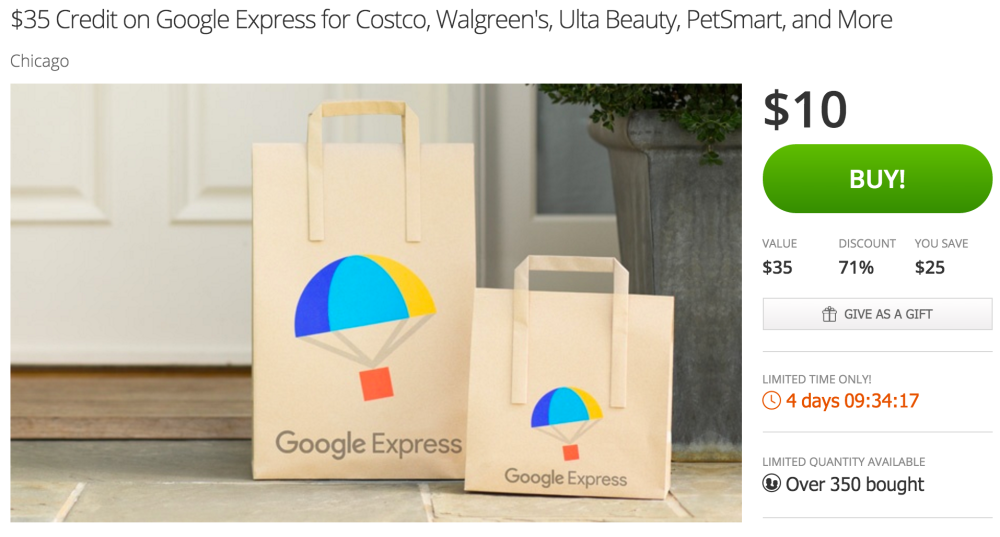 google-express-groupon-credit