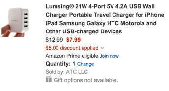 Lumsing charger promo code
