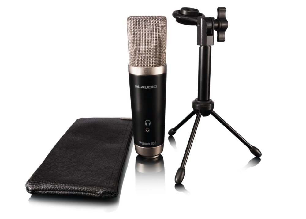 M-Audio Vocal Studio Digital Recording Bundle and USB Condenser Microphone-sale-02