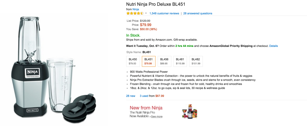 Nutri Ninja Pro Deluxe (BL451) blender system-sale-02