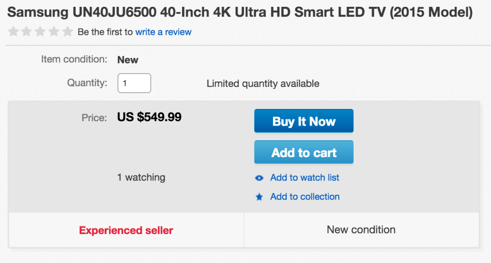 Samsung 40-Inch 4K Ultra HD Smart LED TV (2015 Model, UN40JU6500)-sale-02