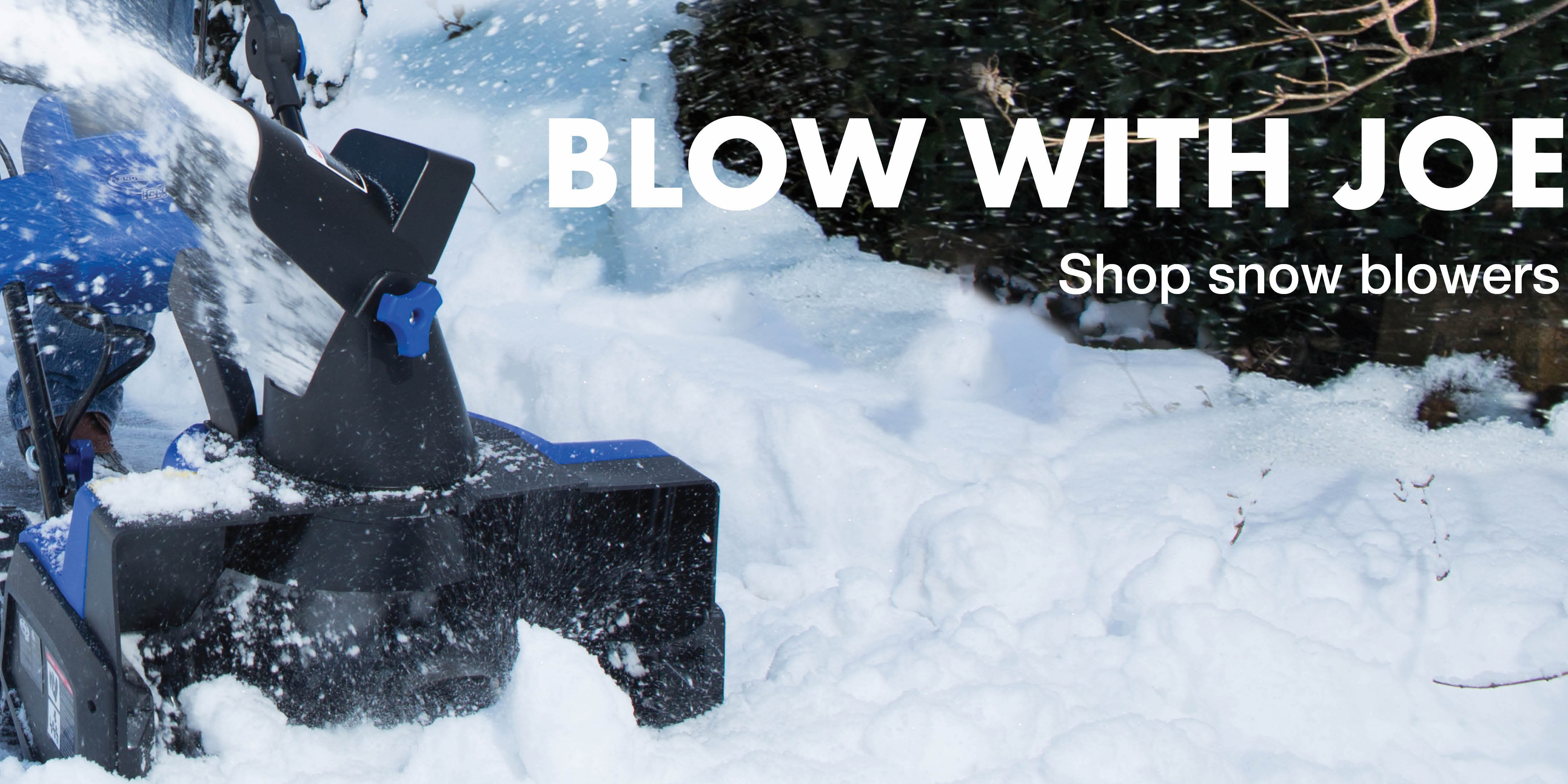 Home Snow Joe 21" Cordless Snow Blower 403 (Reg. 500), Cuisinart 12