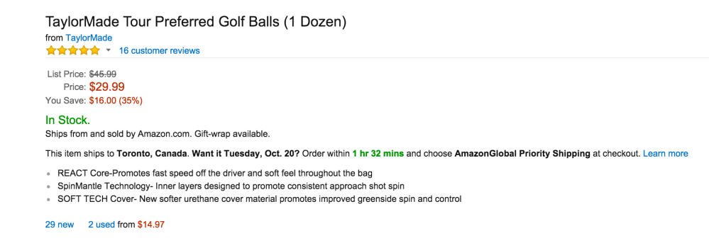 TaylorMade Tour Preferred Golf Balls-02