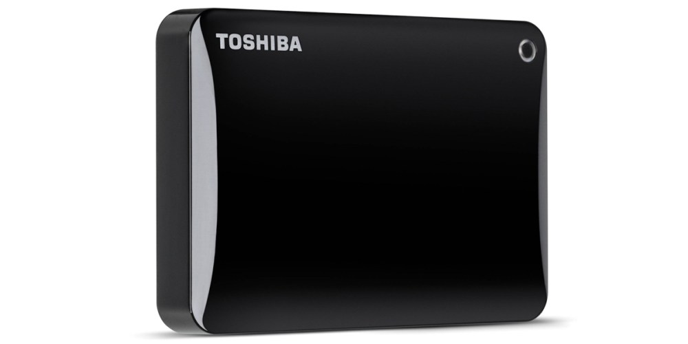 Toshiba - Canvio Connect II 3TB External USB 3.0:2.0 Portable Hard Drive - Black