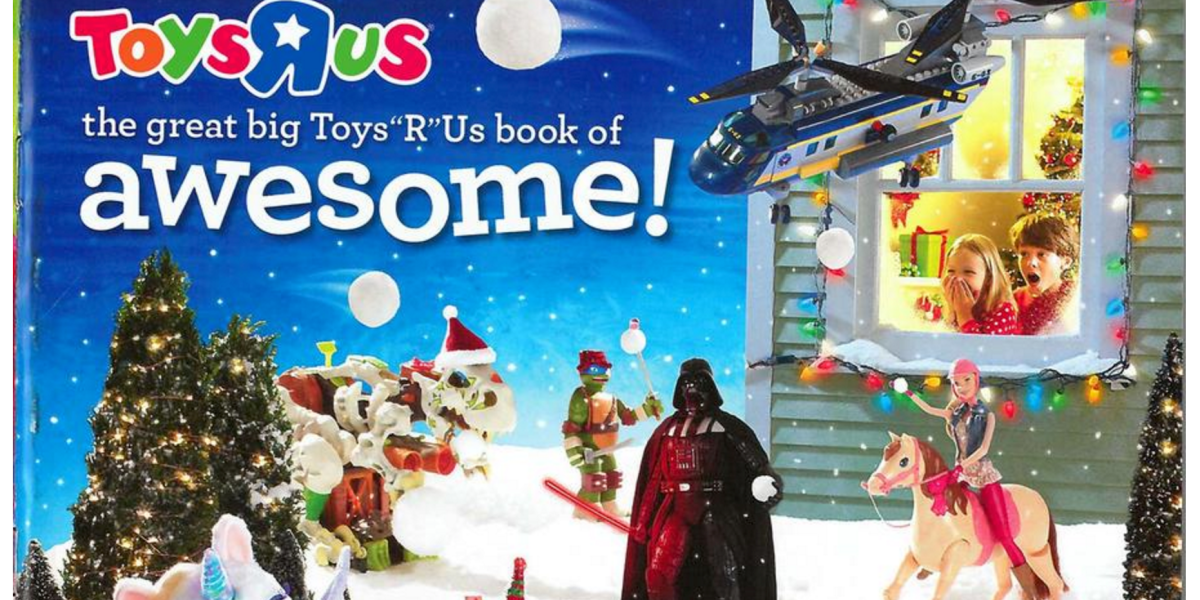 Toys R Us Holiday Catalog Leak Apple TV for 54 instore, gift cards