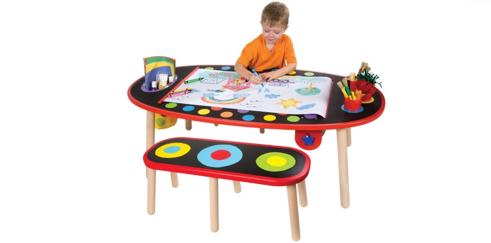 ALEX Toys Artist Studio Super Art Table with Paper Roll