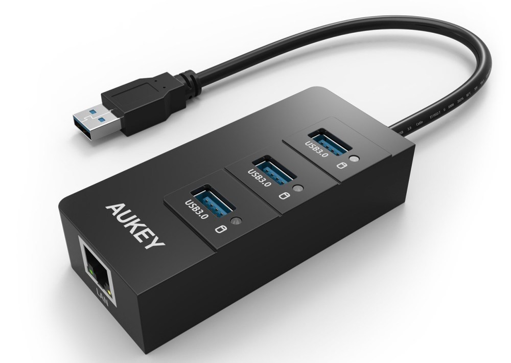 Aukey 3-Port USB 3.0 Hub $16 w: code
