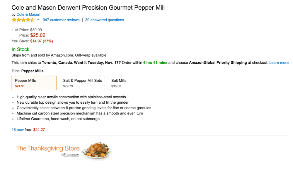 Cole and Mason Derwent Precision Gourmet Pepper Mill-sale-04