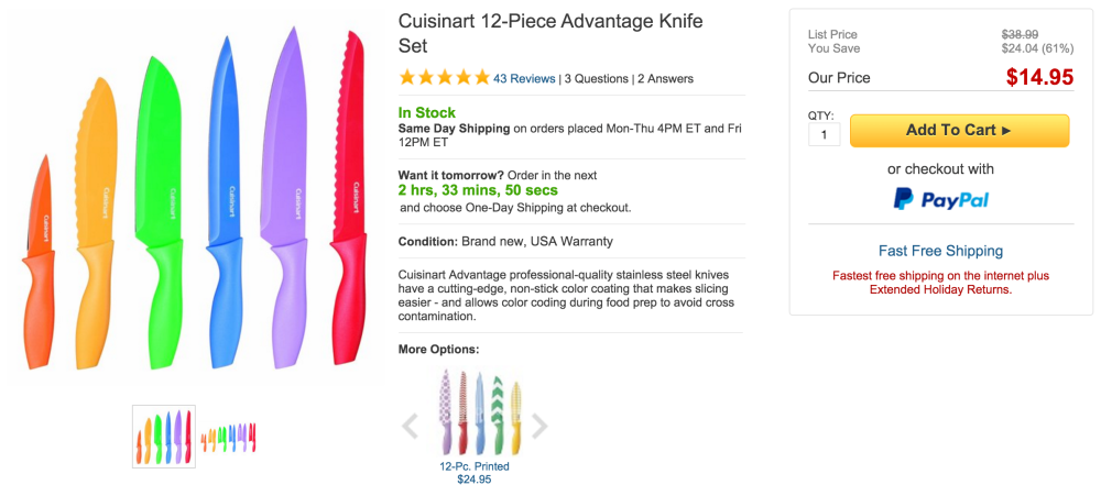 Cuisinart 12-Piece Advantage Knife Set-sale-02