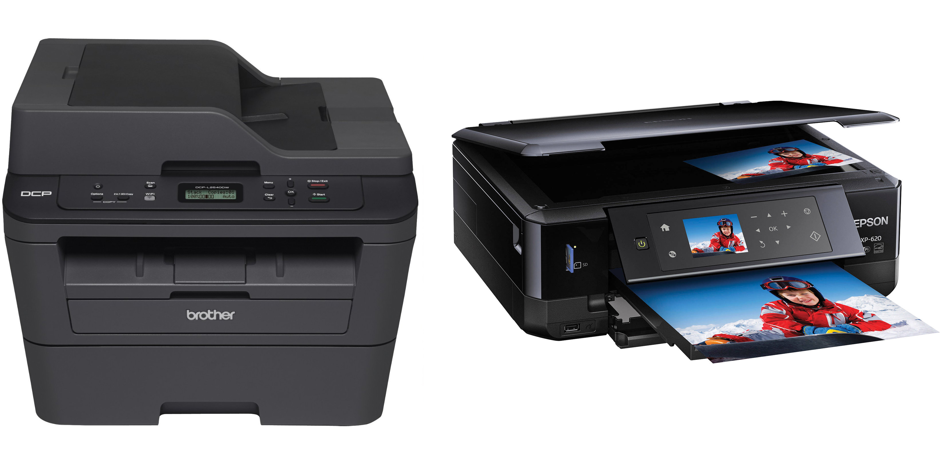 AirPrint AllinOne Printers Brother Laser 85 (Reg. 99+), Epson